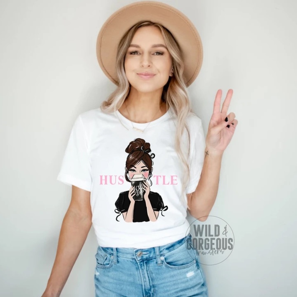 Hustle boss babe t shirt